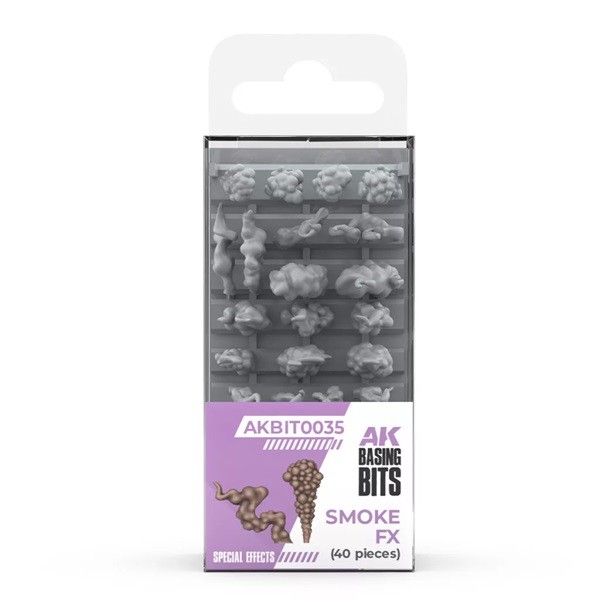 AK Interactive AKBIT0035 Basing Bits Special Effects Smoke FX New