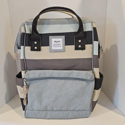 Himawari Striped Laptop Travel Backpack USB Charging Port Multi Color Bag
