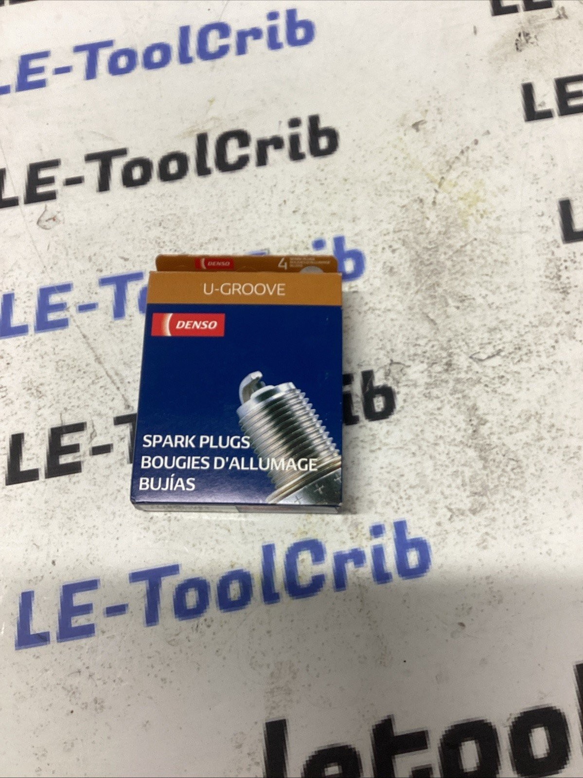 Denso 5025 T16PR-U U-Groove Spark Plug Set of 4 K-737