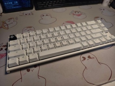 Ducky One2 SF US Silent Red Switch Compact White Gaming Keyboard Untested