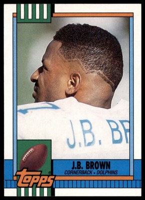Topps Traded J.B. Brown 81T Miami Dolphins LP