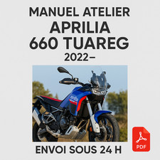 Manuel Atelier Aprilia 660 Tuareg 2022 Revue Technique Moto Français RMT CD PDF