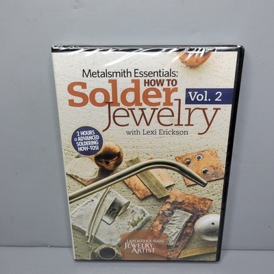 Metalsmith Essentials - How to Solder Jewelry Vol. 2 by Lexi Erickson (2011) DVD