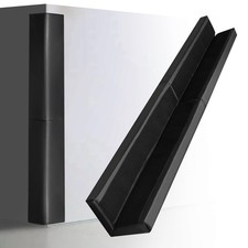 Black Wall Corner Padding 60" Tall and 2" Thick,Heavy Duty Wall Corner Protec...