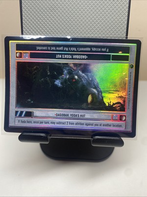Star Wars CCG DAGOBAH YODA'S HUT FOIL REFLECTIONS SET FOIL