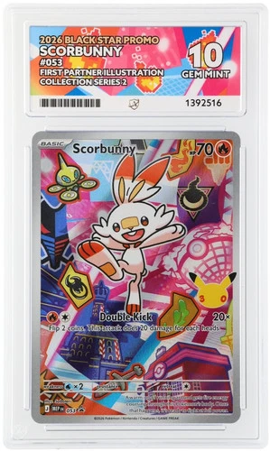 ACE 10 - Scorbunny 053 - Black Star Promo - Pokemon - First Partner Illustration