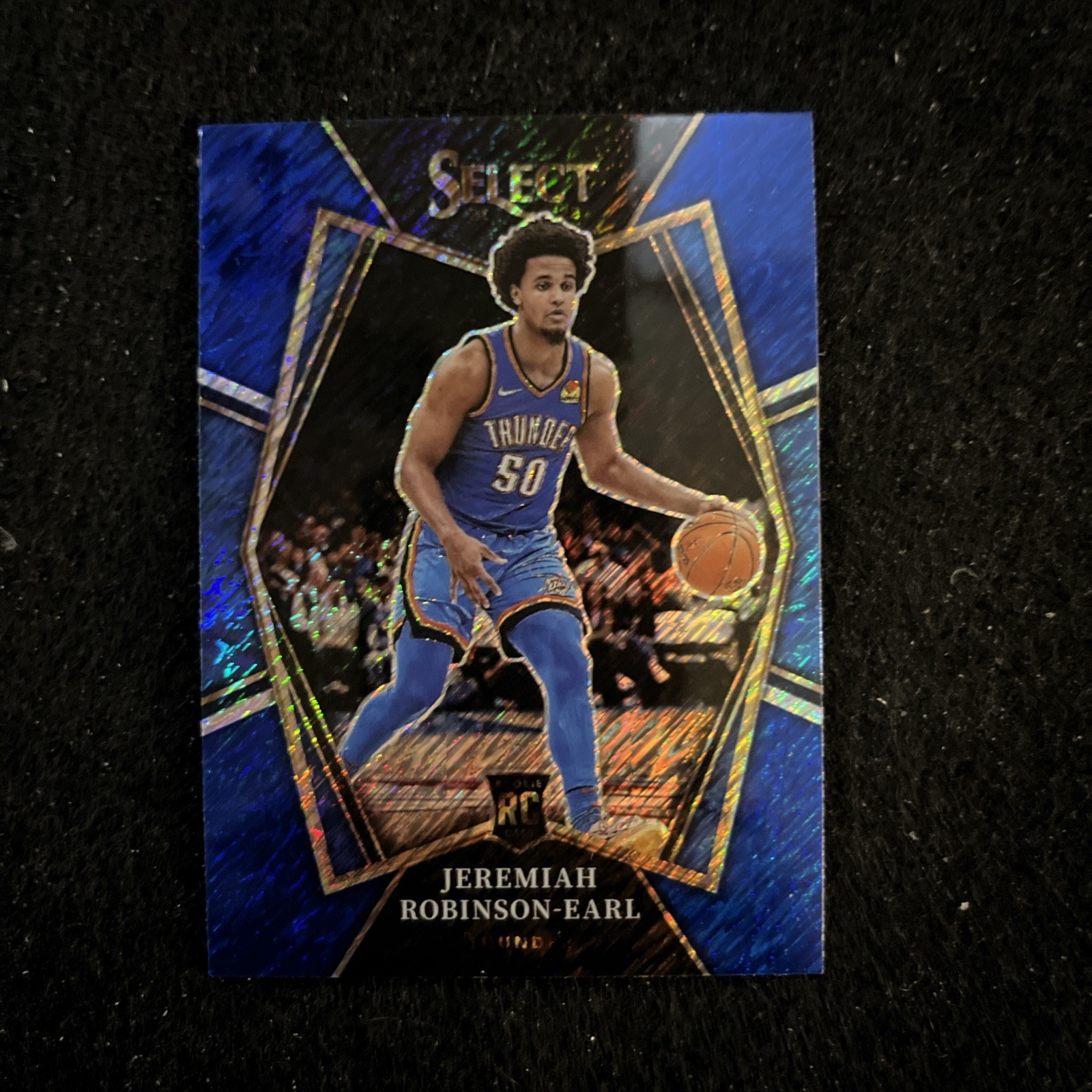 Jeremiah Robinson Earl 2021-22 Select Blue Shimmer Prizm Premier Rookie Rc #182