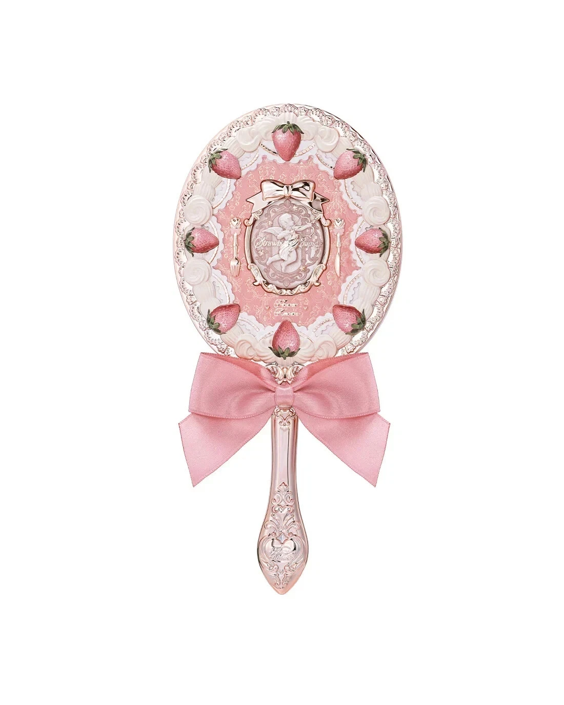 Hand Mirror - Milky Pink