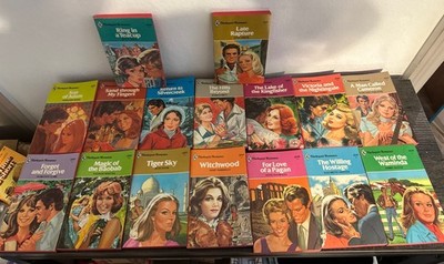 Harlequin Romance Novels Lot of 16 Vintage Paperbacks 1970 s