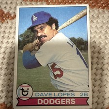 Topps 1979 Davey Lopes #290 Los Angeles Dodgers MLB Baseball Card