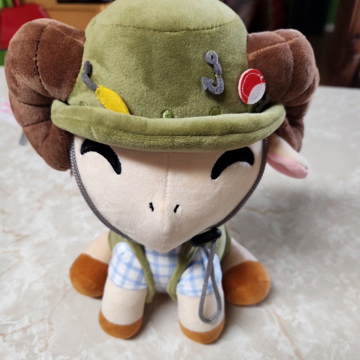 YouTooz Fisherman Rammie Plush Stuffed Animal Toy Ram