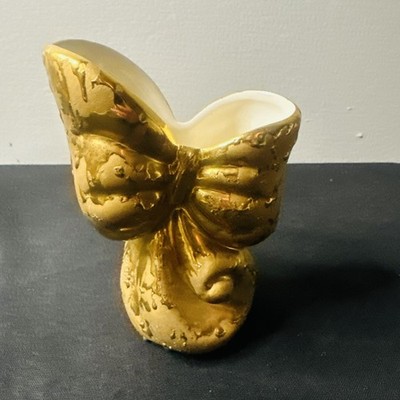 American Bisque Company 22kt Gold Bud Vase, No Chips/Cracks