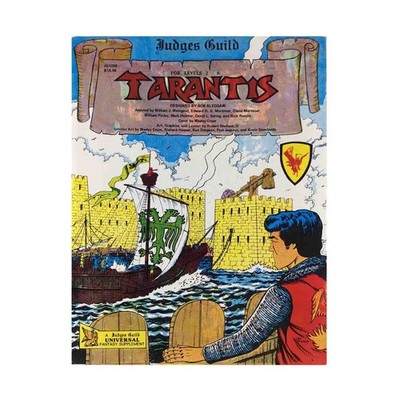 Judges Guild D&D Module Tarantis VG+
