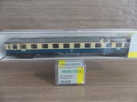 Minitrix 18406 N Schnellzugwagen 1. Klasse AüM 203 Der Deutschen Bundesbahn