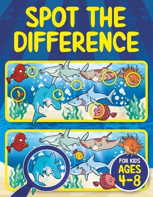 Spot the Difference Book for Kids ages 4-8: Seek and Find Hidden Picture Activit