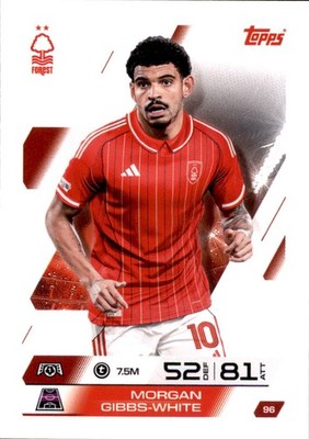 Match Attax Champions League 2025/26 Karte 96 - Morgan Gibbs-White