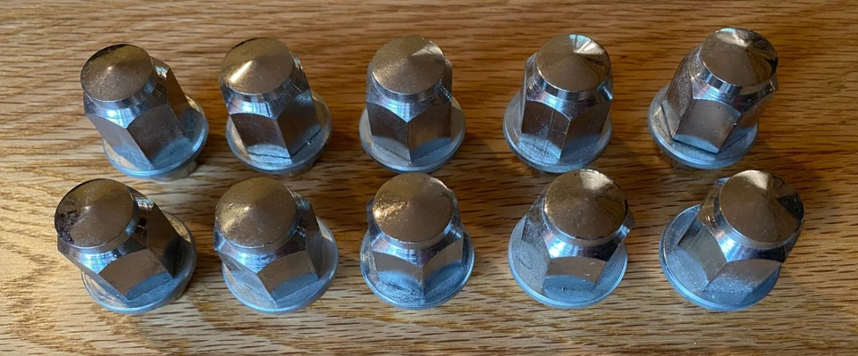 Lavadora capturada Vinatge NOS ORIGINAL AMERICAN RACING Mag LUG NUTS 1/2"-20 X 10 - Imagem 2 de 2