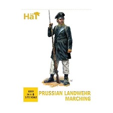 Hat Industries Mini 1/72 Prussian Landwehr Marching New