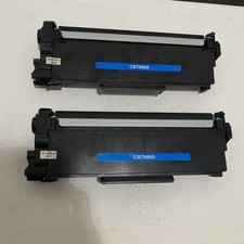  2PACK Brother TN 660 Printer Toner Cartridges Compatible FREE SHIPPING 