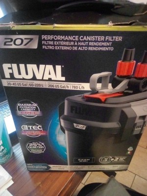 Fluval 207 Canister Filter, 20 - 45 US Gal / 60 - 220 L #A443