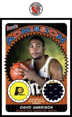 2004-05 Bazooka #ADM DHA David Harrison GET EVERY 4TH FREE