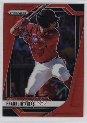 2025 Panini Prizm Red Prizm /299 Franklin Arias #10 1r8i