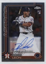 2025 Topps Chrome Rookie Pedro Leon Pedro León #RA-PL Auto RC 1r13