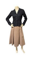 Ralph Lauren Blazer Classic Dark Blue Denim Women's Jacket Size Small Career