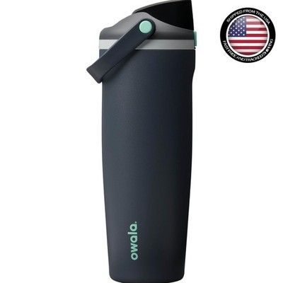 Versatile 30oz Water Bottle with Built-In Straw & Leak Proof Design for Sports