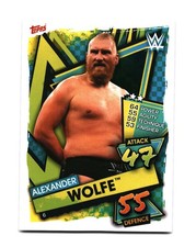 Alexander Wolfe 2021 Topps Slam Attax WWE 6
