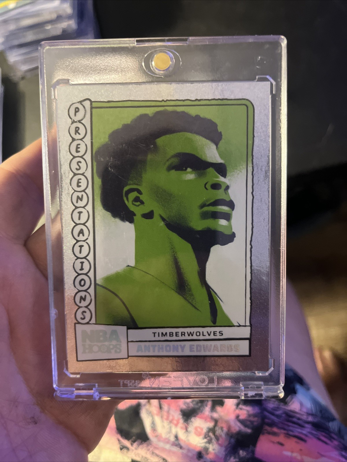 2024 Panini Hoops #7 Anthony Edwards Presentations SSP Casehit Timberwolves