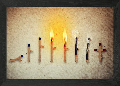 Life Cycle Concept Gerahmtes Wandbild Poster Leinwanddruck Bild
