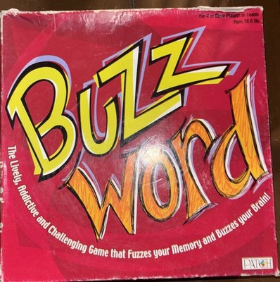 Buzz Word Board Game Patch Products