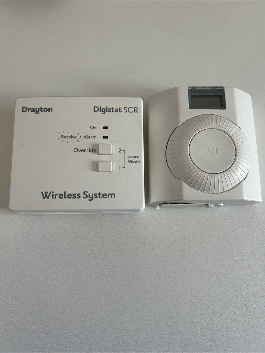 Drayton Digital SCR Wireless System Wireless Room Stat UK