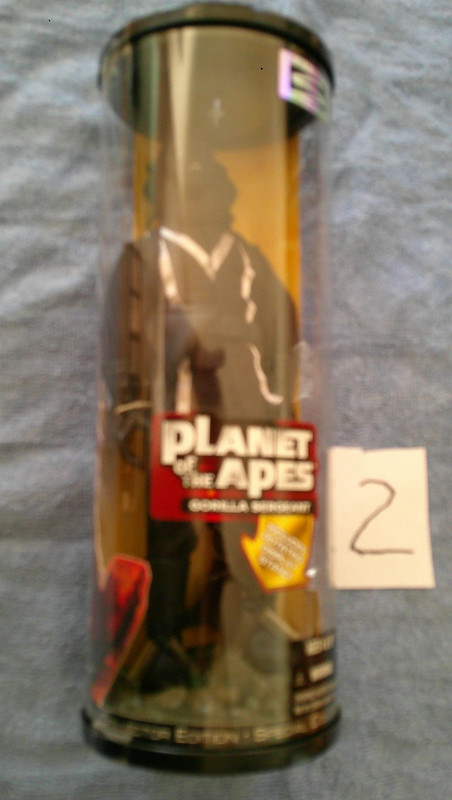 1999 Planet Of The Apes Gorilla Sergeant 12" Figure Hasbro Signature Series NEW.