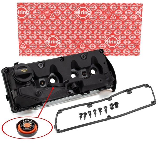 Elring Ventildeckel + Dichtung FüR VW Golf 6 Passat B6 B7 1.6/2.0 TDI 03L103469R-image