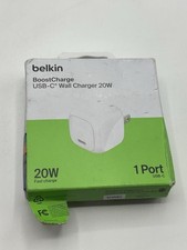 Belkin Boost charge USB-C Wall Charger 20W WHITE