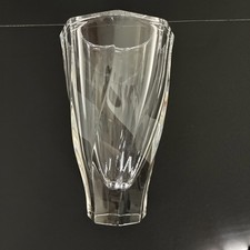 ORREFORS SWEDEN RESIDENCE VASE LARGE HEAVY CR...