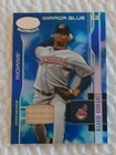 Ricardo Rodriguez Bat Relic 2003 Donruss Mirror Blue SP #56 /100 Cleveland