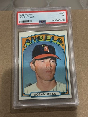 NOLAN RYAN 1972 TOPPS PSA 7 *FRESHLY GRADED I Came Back Today excellent Card ￼