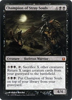 [B4G1] Champion of Stray Souls (#63) - Born of the Gods - MTG - LP
