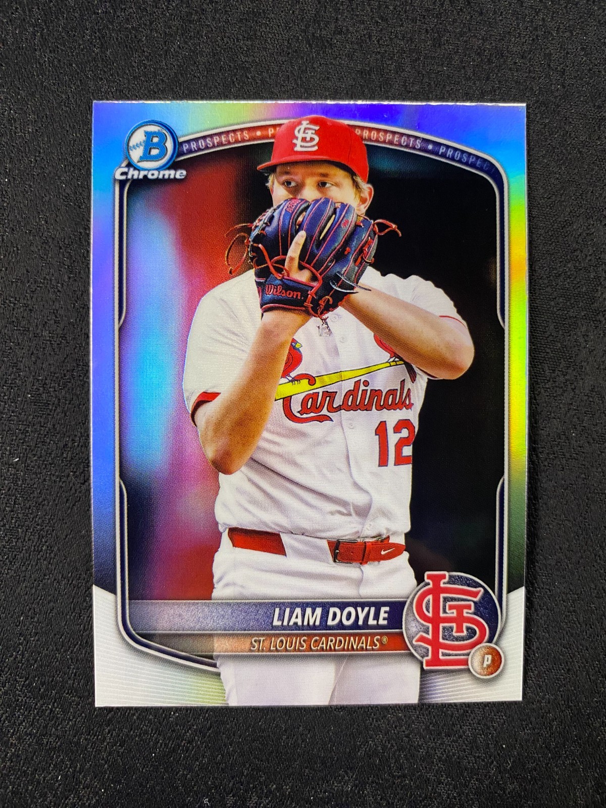 2025 Bowman Draft Liam Doyle Chrome Image Variation 1st SSP #BDC-12 e576