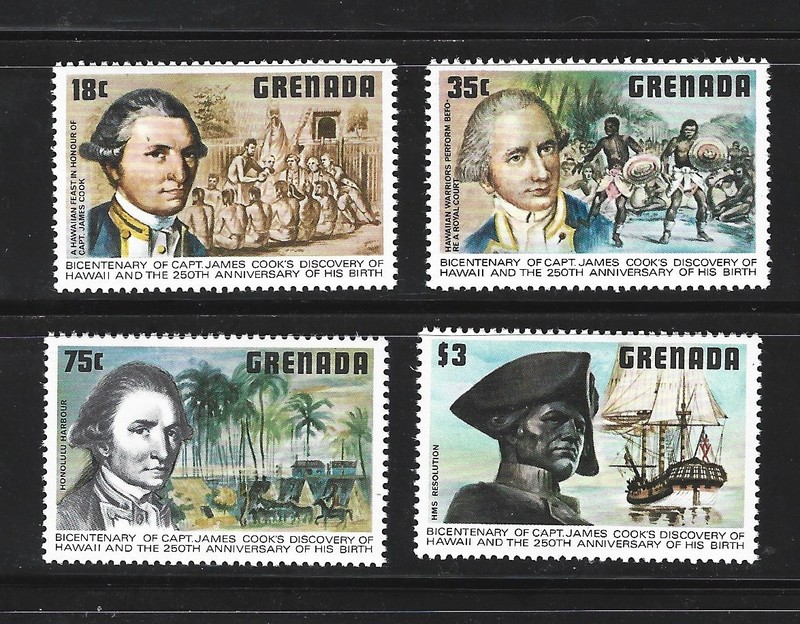 GRENADA - Scott #895-98 MNH set