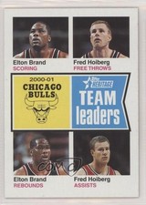 2001-02 Topps Heritage Team Leaders Elton Brand Fred Hoiberg #84 15za