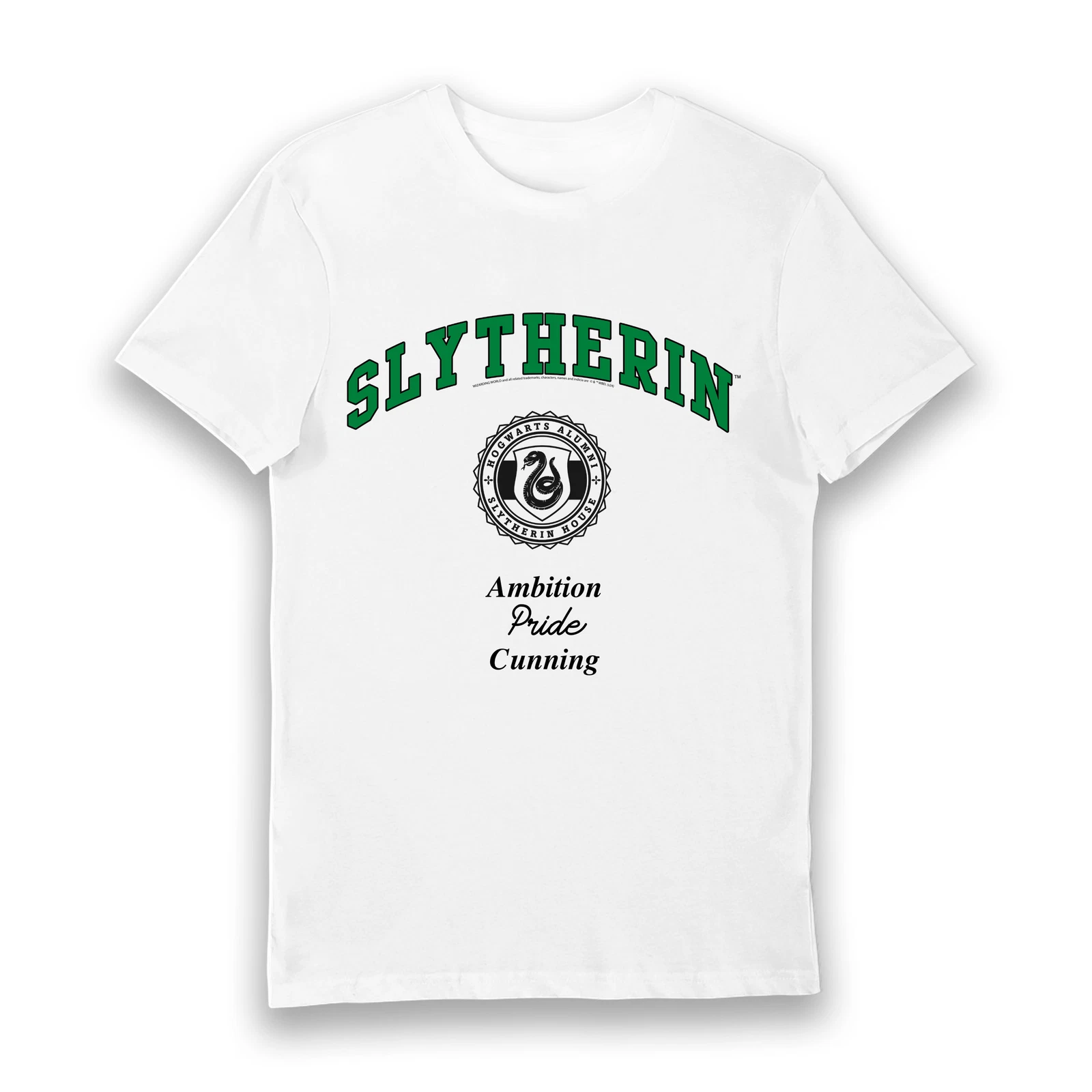 Harry Potter Slytherin Collegiate Style T-Shirt
