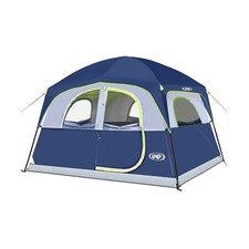 UNP Tents 6 Person Waterproof Windproof Easy Setup,Double Layer Family Campin...