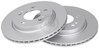 2X Bremsscheibe A.B.S. 18774 FüR Rexton Y400 Ssangyong Y450 VAN POX Allrad Xdi