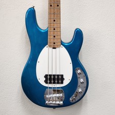 Ernie Ball OLP MM2 "Stingray" Bass Guitar - Metallic Blue