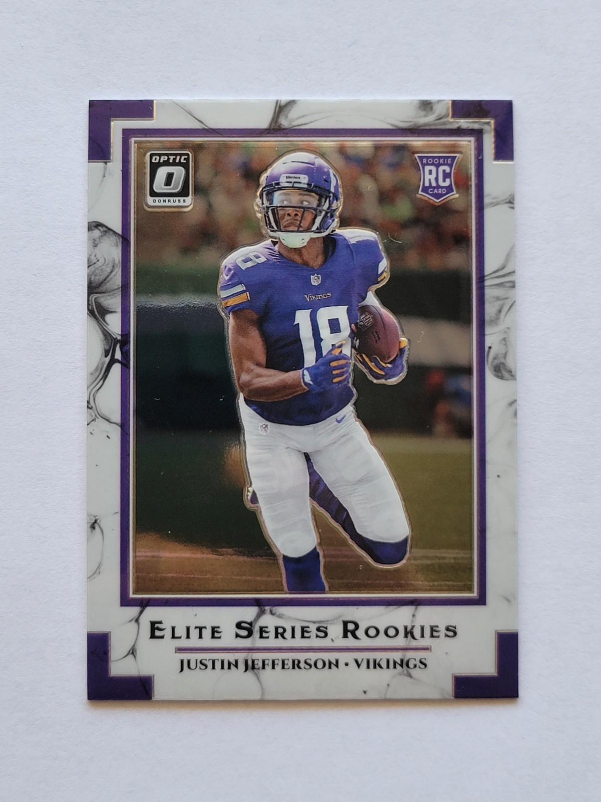 2020 Panini Donruss Optic Elite Series Rookies Justin Jefferson RC #ESR-JUJ