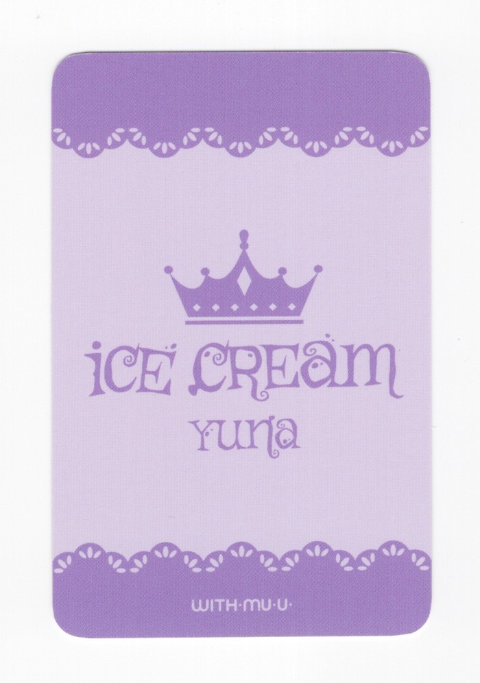 YUNA ITZY - ICE CREAM [WITHMUU] 26.03.31 FANSIGN EVENT EXCLUSIVE
